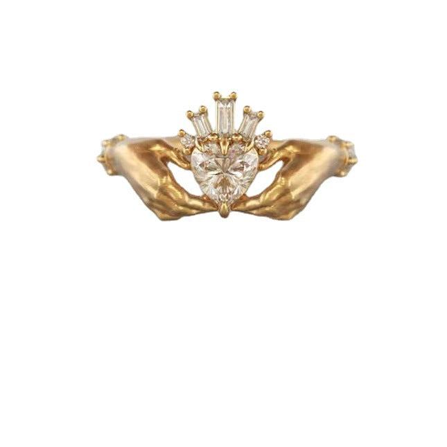 Creative Metal Craft Statement Ring for Unique Style