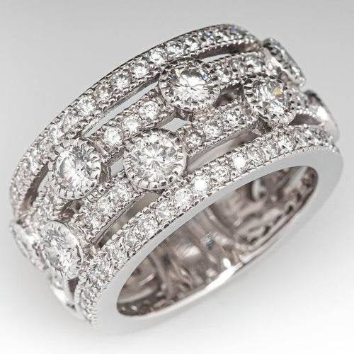 Womens Multi-layered Fashionable Casual Ring