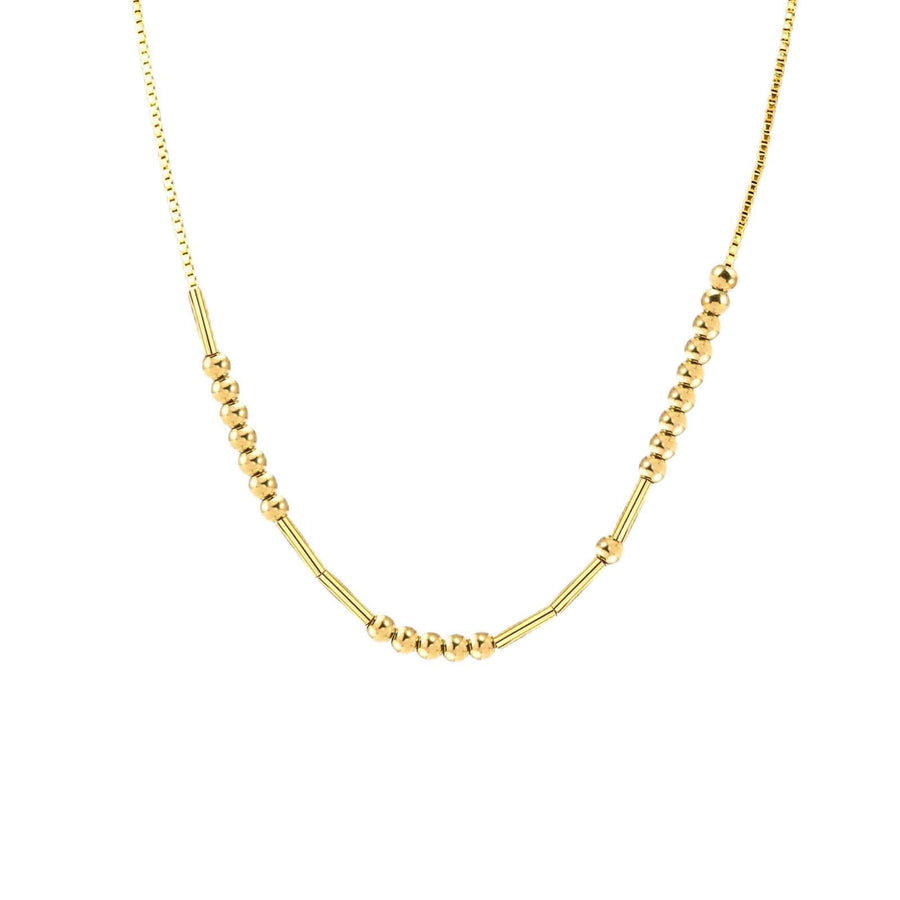 Exquisite Vintage Morse Code Necklace for Layered Looks