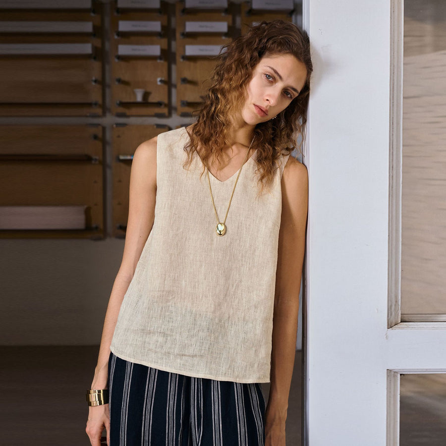 Old-Money-Style Casual Sleeveless Womens Vest