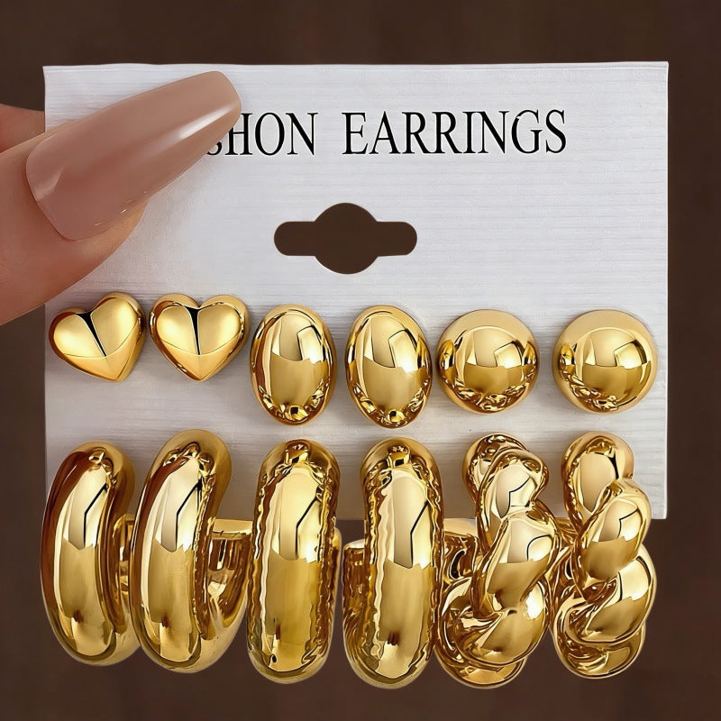 Personalized Twisted Fashion Drop Earrings for Women