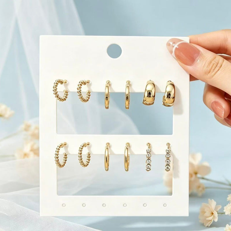 Personalized Twisted Fashion Drop Earrings for Women