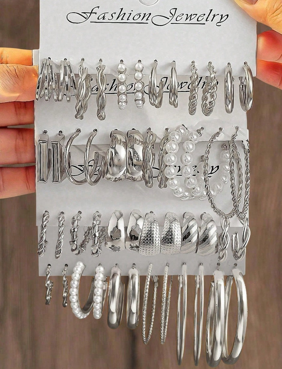 Personalized Twisted Fashion Drop Earrings for Women