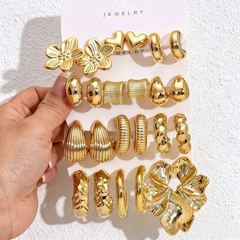 Personalized Twisted Fashion Drop Earrings for Women
