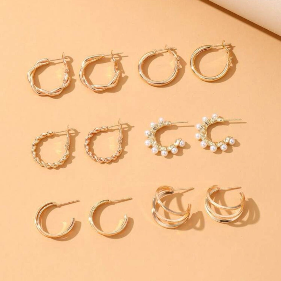 Personalized Twisted Fashion Drop Earrings for Women