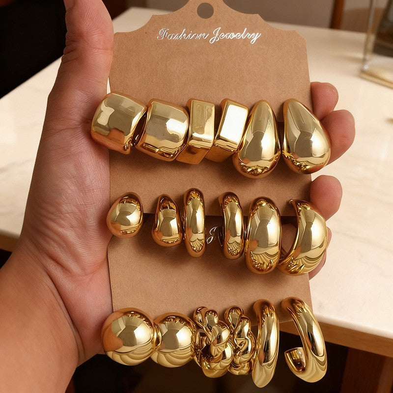 Personalized Twisted Fashion Drop Earrings for Women