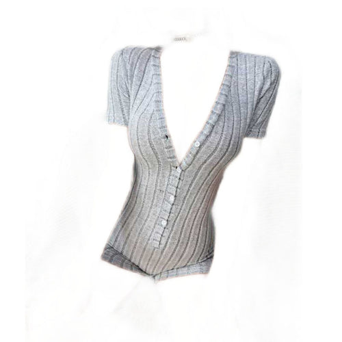 Comfortable Homewear Solid-Color Striped One-Piece Shorts