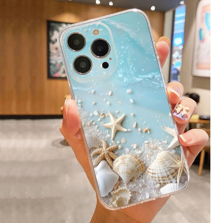 Underwater Star Drop-Resistant Phone Case for iPhone 8 & 8 Plus