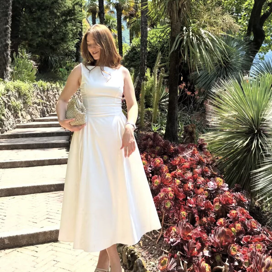 Stylish Sleeveless A-Hem Long Dress for Women