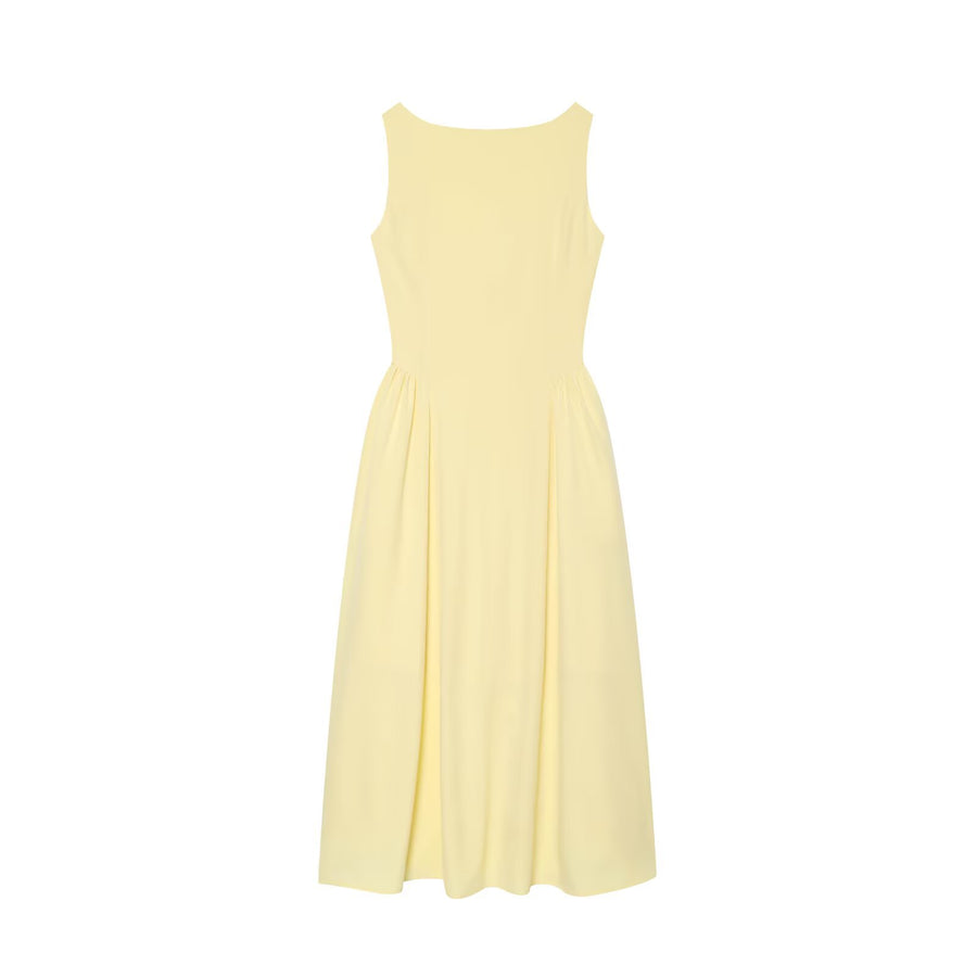Stylish Sleeveless A-Hem Long Dress for Women