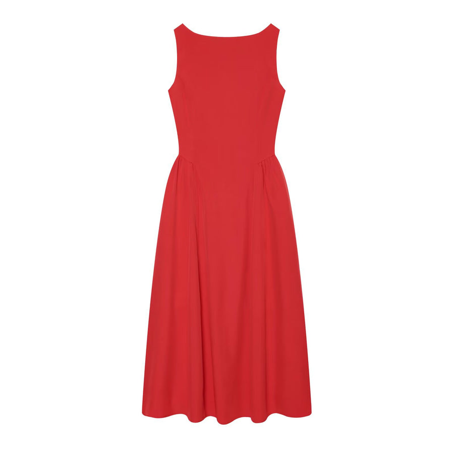 Stylish Sleeveless A-Hem Long Dress for Women