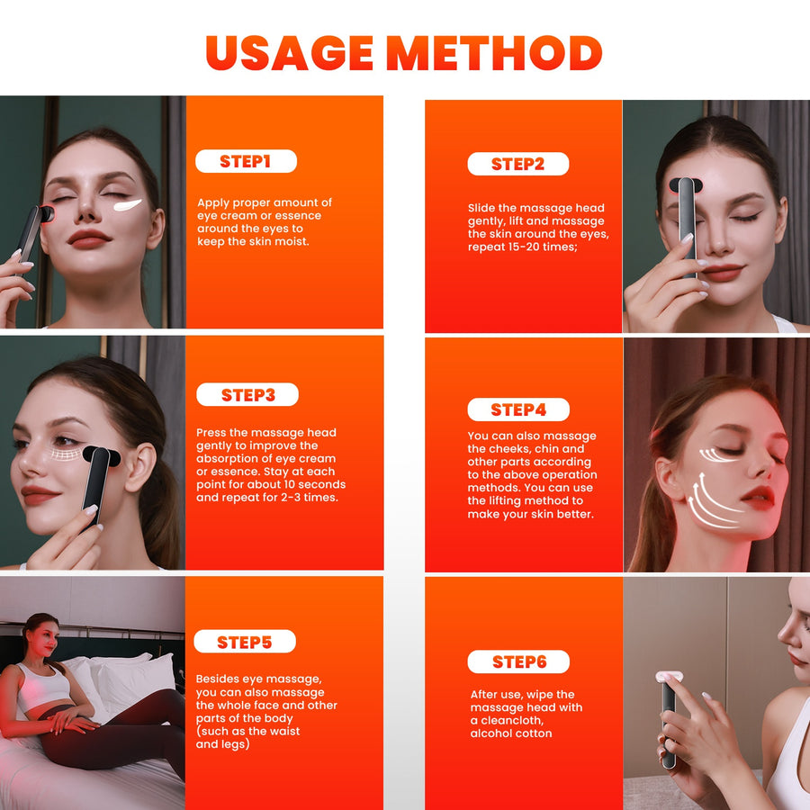 Facial and Neck Care Beauty Neck Device - Massage Roller Stick