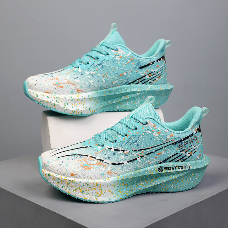 Marathon Running Carbon-Plate Noctilucent Sneakers for All