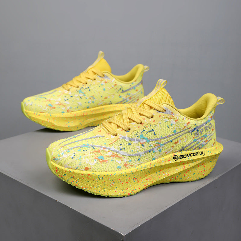 Marathon Running Carbon-Plate Noctilucent Sneakers for All