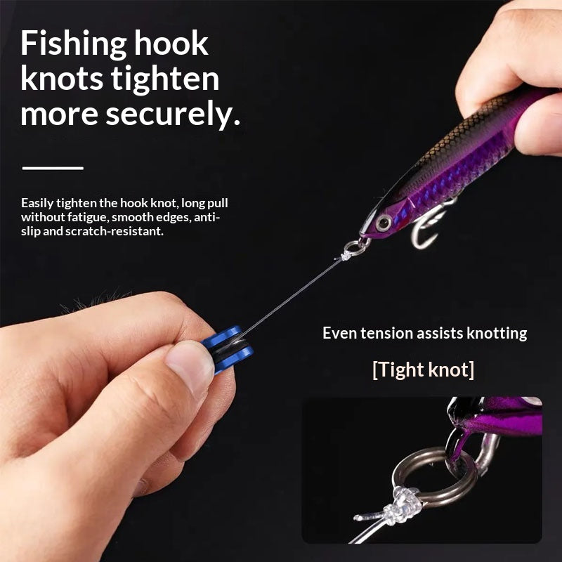 Stainless Steel Fishing Tackle Ring Line Puller - Statement Ring