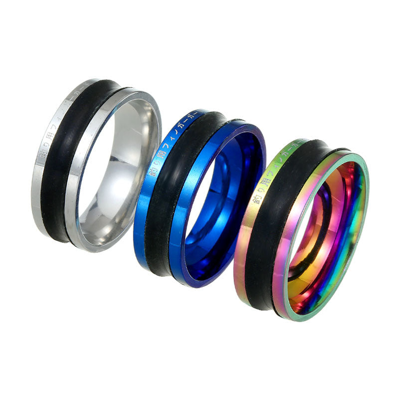 Stainless Steel Fishing Tackle Ring Line Puller - Statement Ring