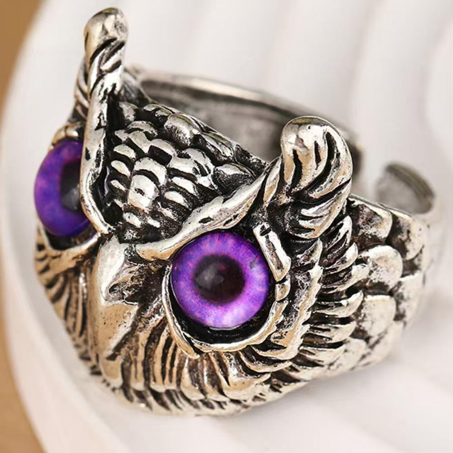Exaggerated Niche-design Couple Rings - Sentimental Stacking Rings