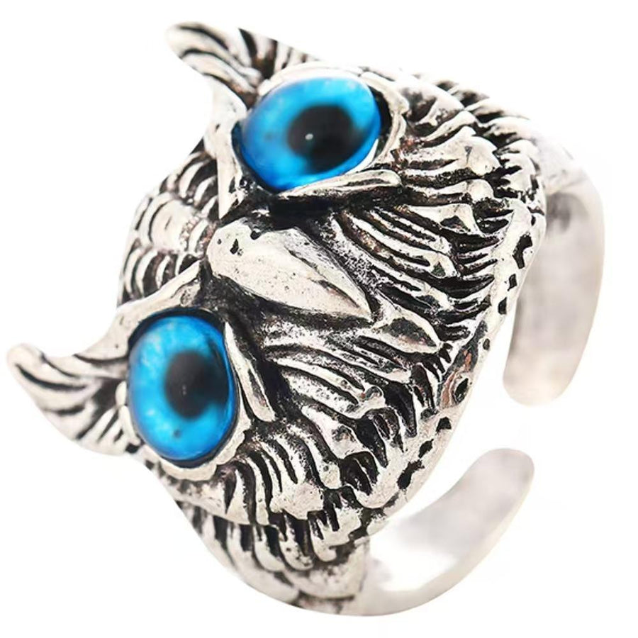 Exaggerated Niche-design Couple Rings - Sentimental Stacking Rings