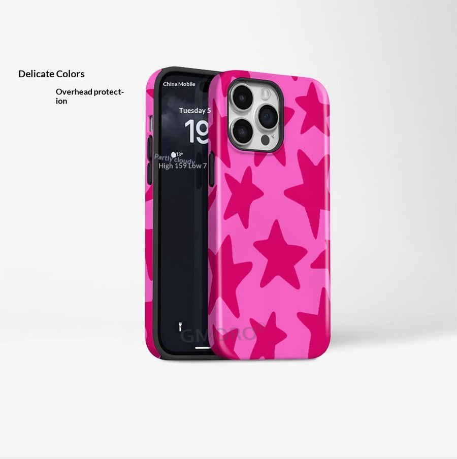 American-style Star-print Phone Case for iPhone 8 & 8 Plus