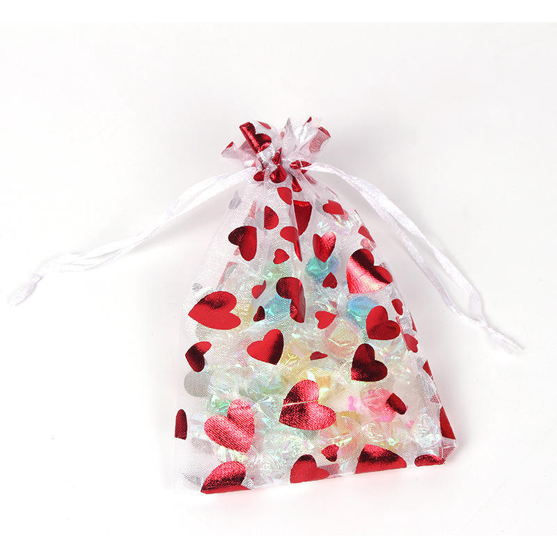 Gold Tulle Bag for Jewelry and Candy - Perfect Gift Wrapping