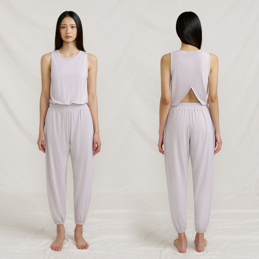 Stylish Sports Yoga Suit Jumpsuit with Beautiful Back Design