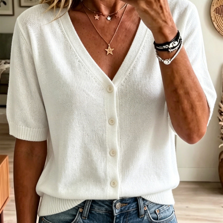 Stylish Polyester Blouse for Effortless Elegance