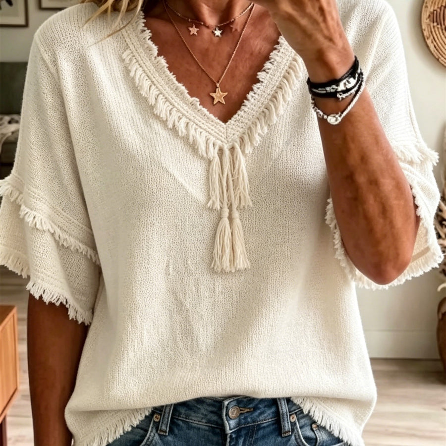Stylish Polyester Blouse for Effortless Elegance