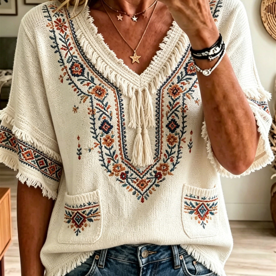 Stylish Polyester Blouse for Effortless Elegance