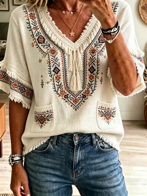 Stylish Polyester Blouse for Effortless Elegance