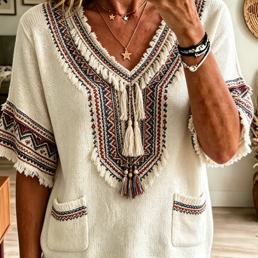 Stylish Polyester Blouse for Effortless Elegance