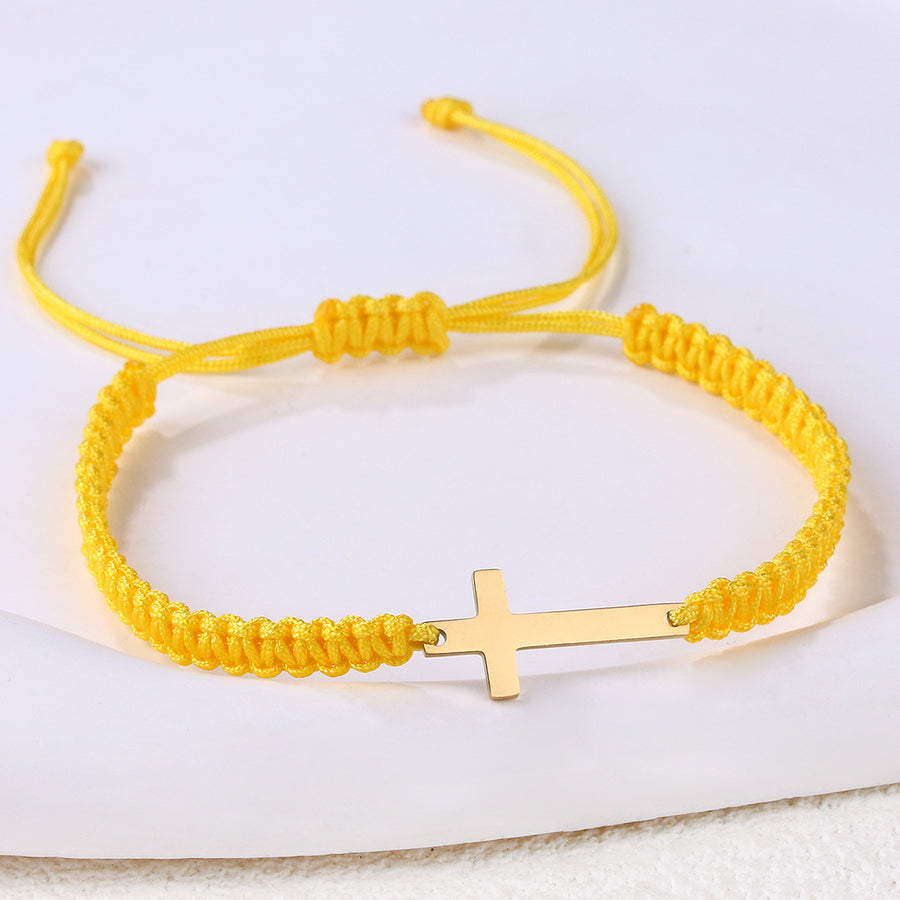 Colorful Handmade Bracelet for Women - Stainless Steel Style