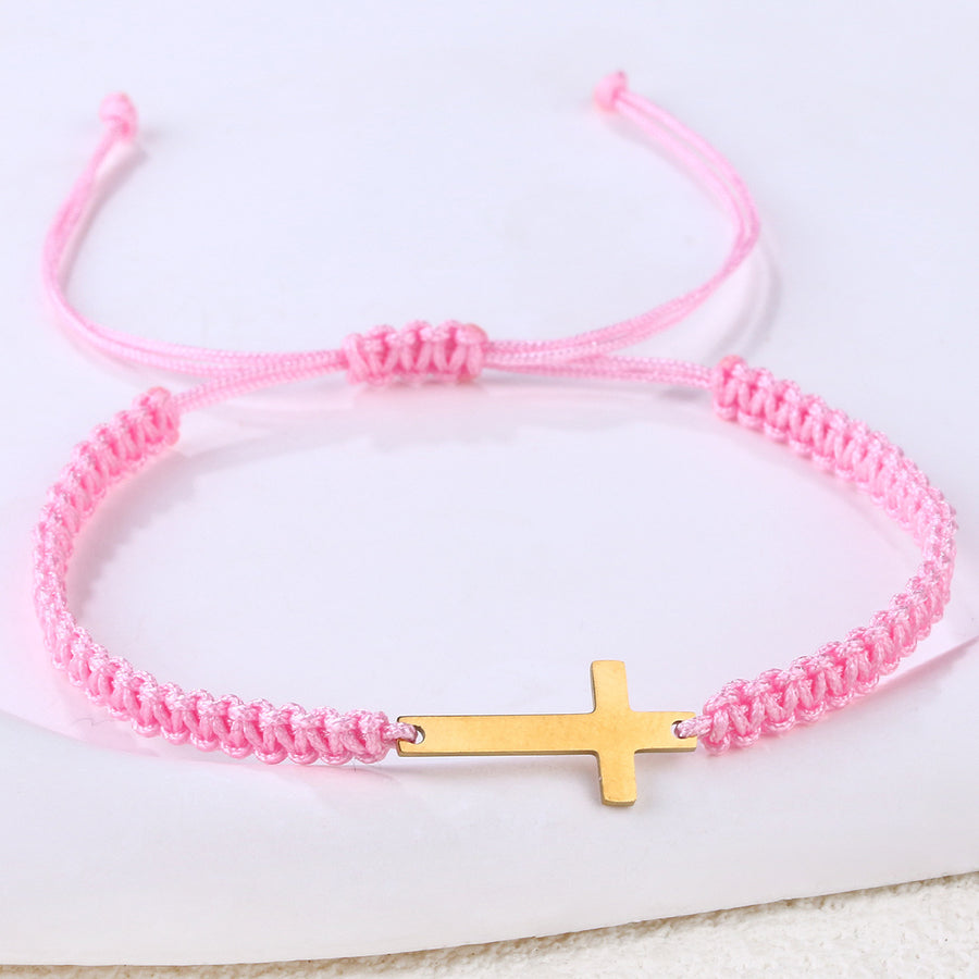 Colorful Handmade Bracelet for Women - Stainless Steel Style