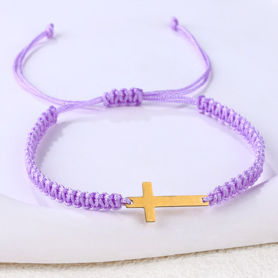Colorful Handmade Bracelet for Women - Stainless Steel Style