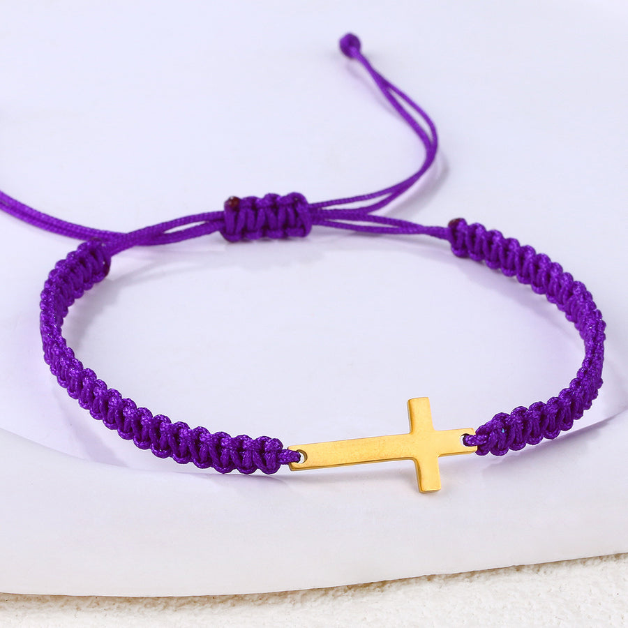 Colorful Handmade Bracelet for Women - Stainless Steel Style