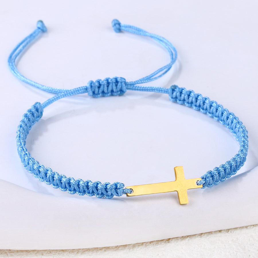 Colorful Handmade Bracelet for Women - Stainless Steel Style
