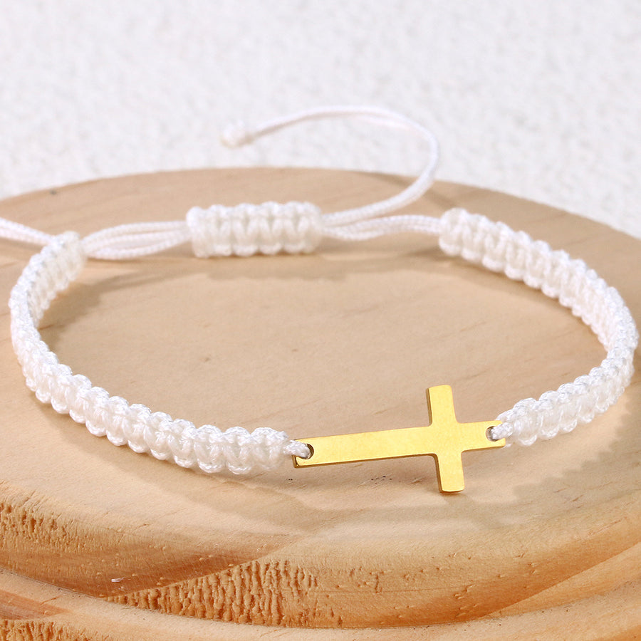 Colorful Handmade Bracelet for Women - Stainless Steel Style