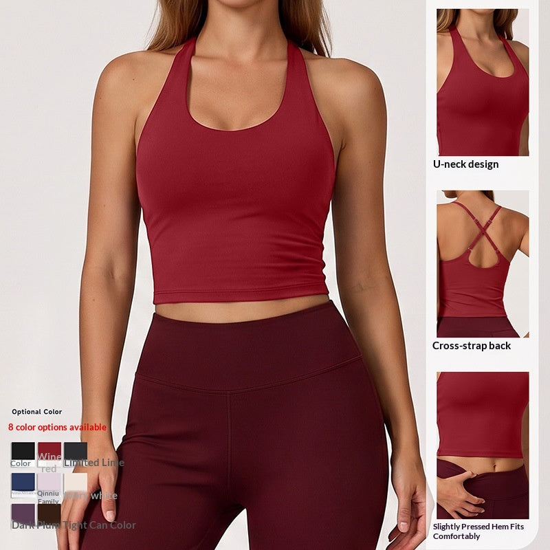 Quick Drying Yoga Tank Top for Outdoor Workouts