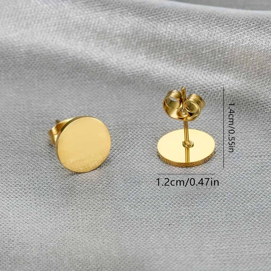 Sleek Stainless Steel Trendy Women's Earrings for Every Occasion