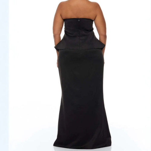 Chic Ruffled-edge Two Piece Set for Elegant Occasions