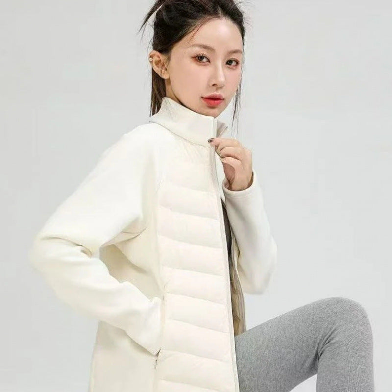 Inner-layer Yoga Turtleneck Autumn Edition Slim-fit Coat