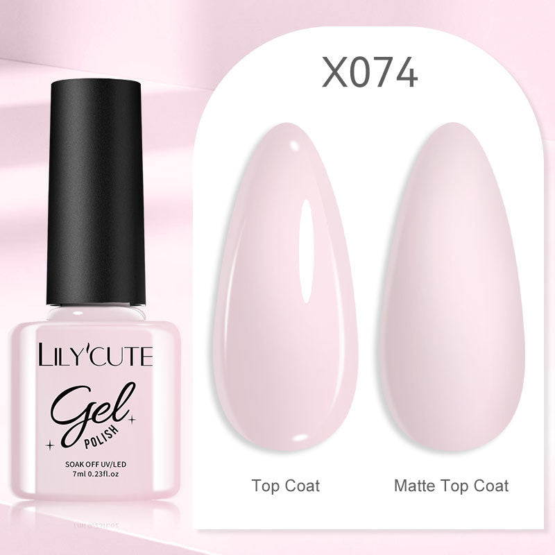 New Full Set of Gel Nail Polish for Women - Two Piece Set