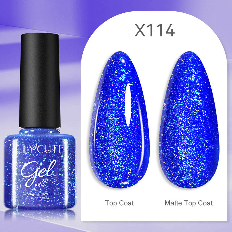 New Full Set of Gel Nail Polish for Women - Two Piece Set