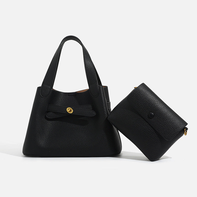 Fashionable Bucket Bag with Cross-body Strap for Everyday Use
