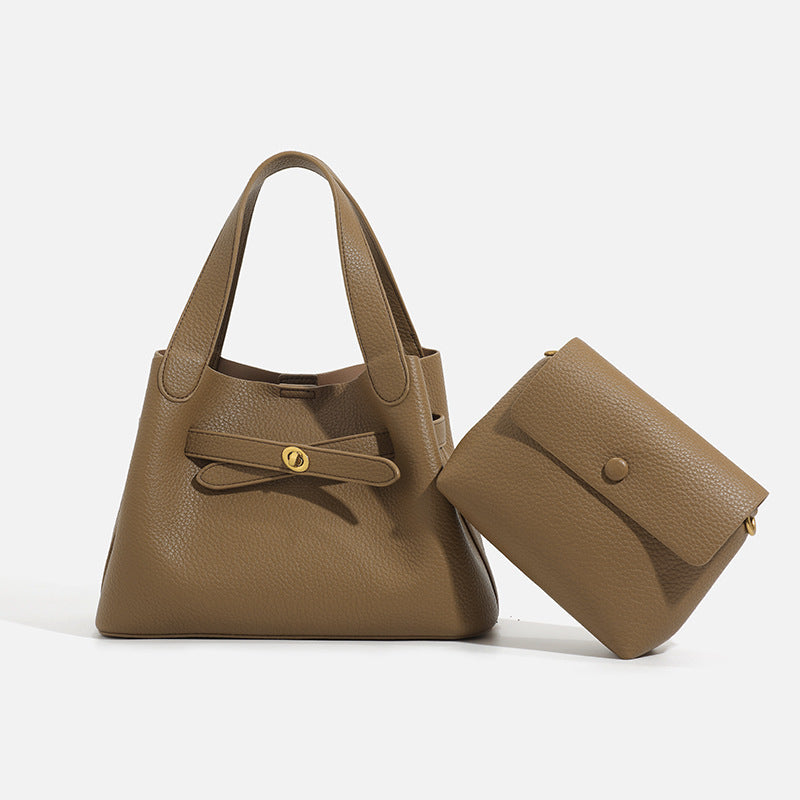 Fashionable Bucket Bag with Cross-body Strap for Everyday Use