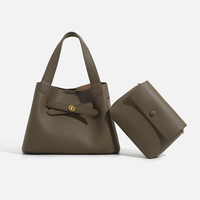 Fashionable Bucket Bag with Cross-body Strap for Everyday Use