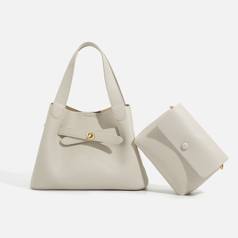 Fashionable Bucket Bag with Cross-body Strap for Everyday Use