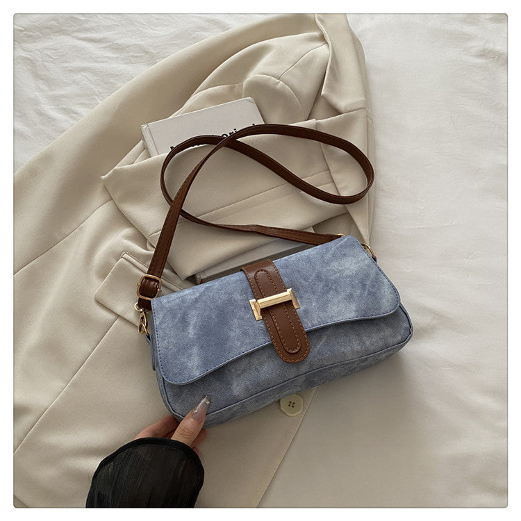 Niche-design Korean-style High-end Baguette Bag - Crossbody Bag