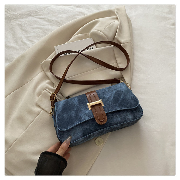 Niche-design Korean-style High-end Baguette Bag - Crossbody Bag