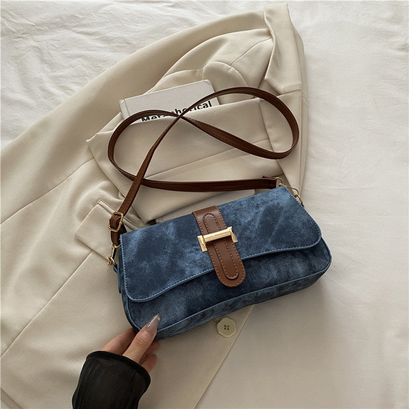 Niche-design Korean-style High-end Baguette Bag - Crossbody Bag