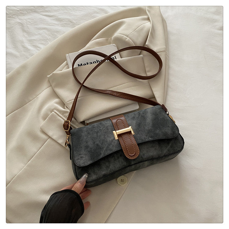 Niche-design Korean-style High-end Baguette Bag - Crossbody Bag